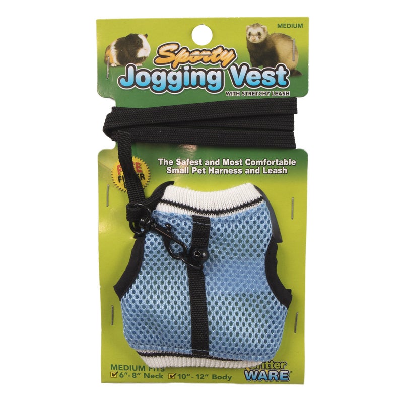 Ware Manufacturing Nylon Walk-N-Vest Pet Harness and Leash for Small Pets, Medium - Colors May Vary - Image 3